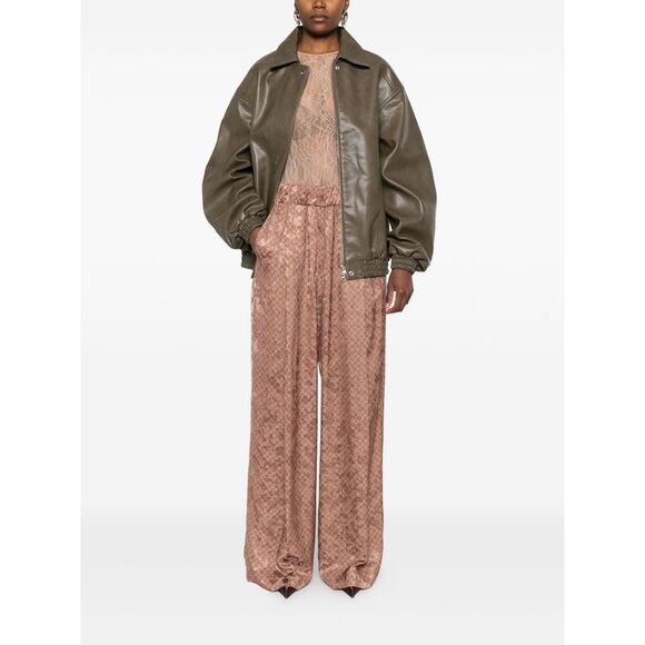 Dries Van Noten Women Pila Cotton Trousers - Picture 3 of 5